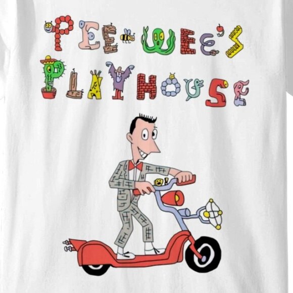 Playhouse Scooter Pee Wee Herman Retro Nostalgic TV Show Fan Collector Classic05 - Picture 2 of 5